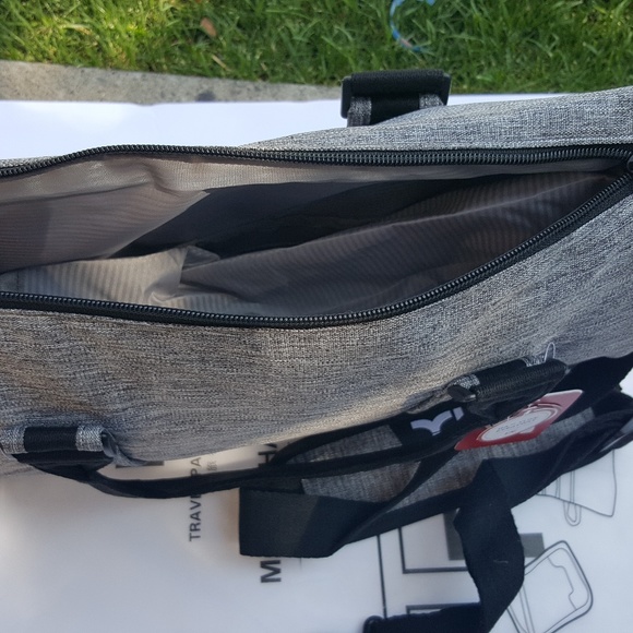 Noblag Duffel Bag Weekender gym Bag-  Grey main image 6